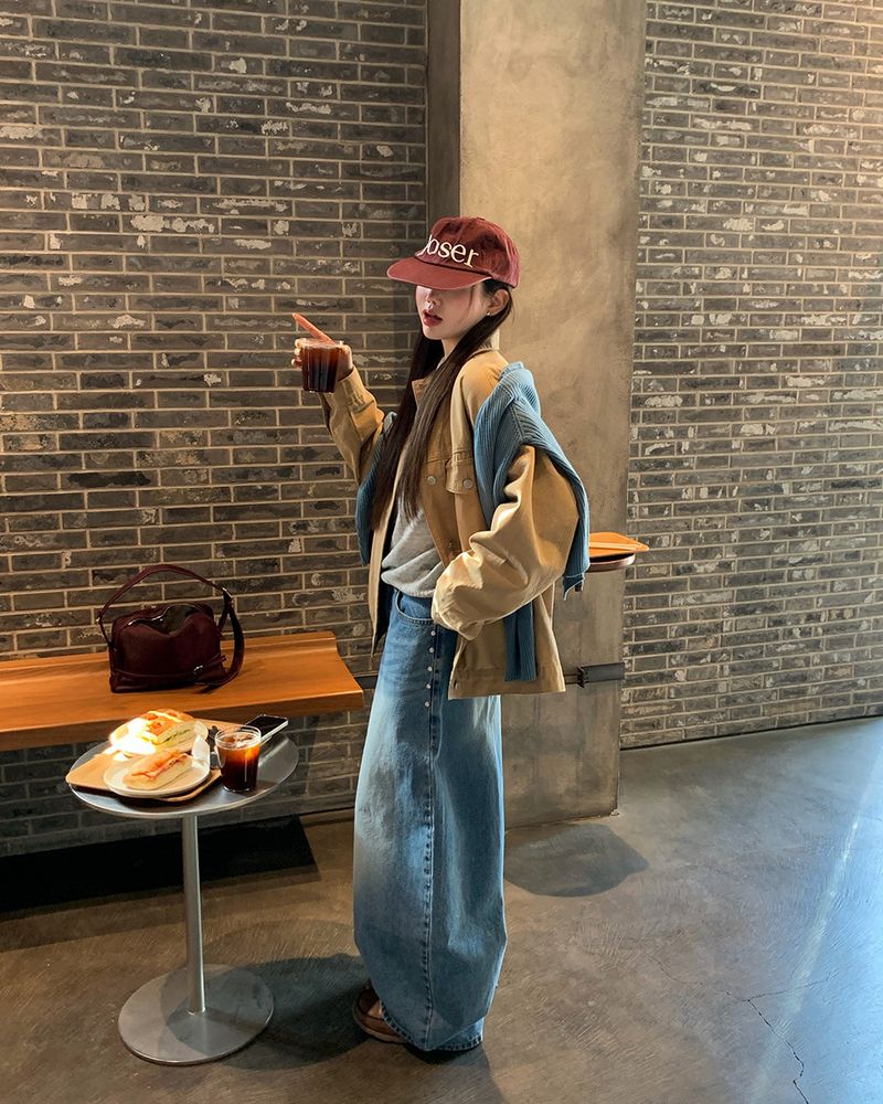 [ORIGINAL] PRESS BALLOON WIDE DENIM PANTS
