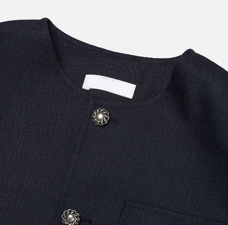 Soroy Round Tweed Jacket
