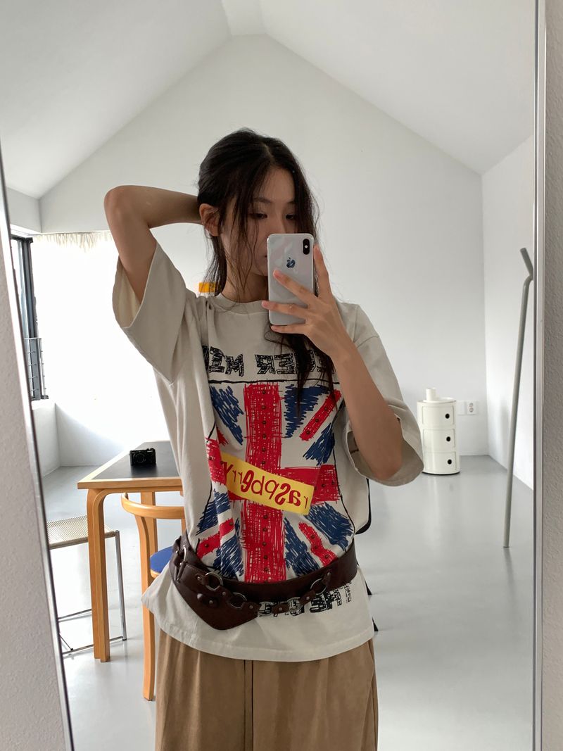 PIGMENT STUD TEE (3C)