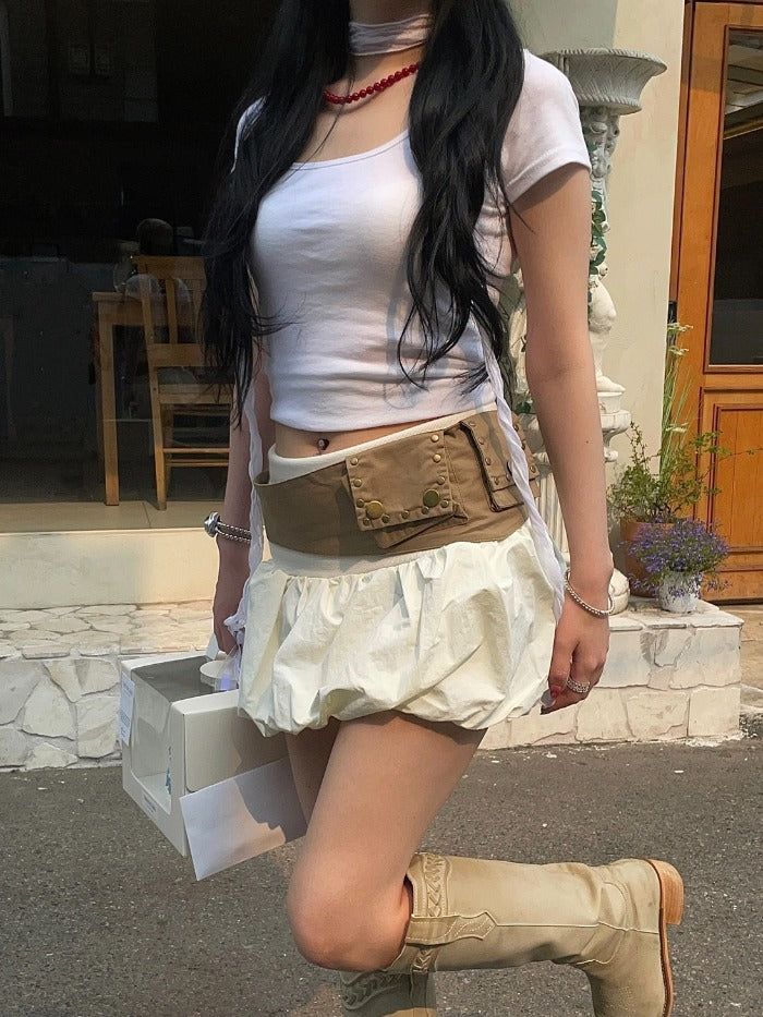 onthenextpage（オンザネクストページ）の「Vintage Beige Pocket Belt（Fashion Accessories）」