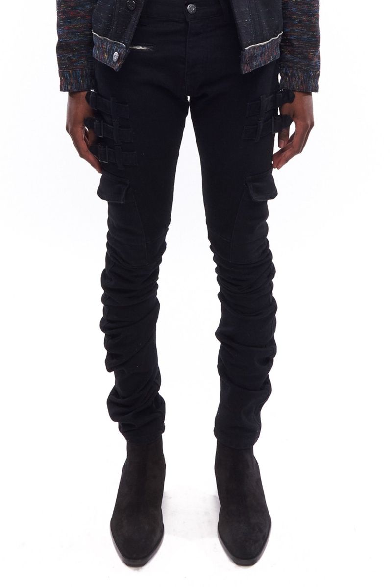 AKINGS（エーキングス）の「BLACK OMARI STACKED JEANS（Pants）」