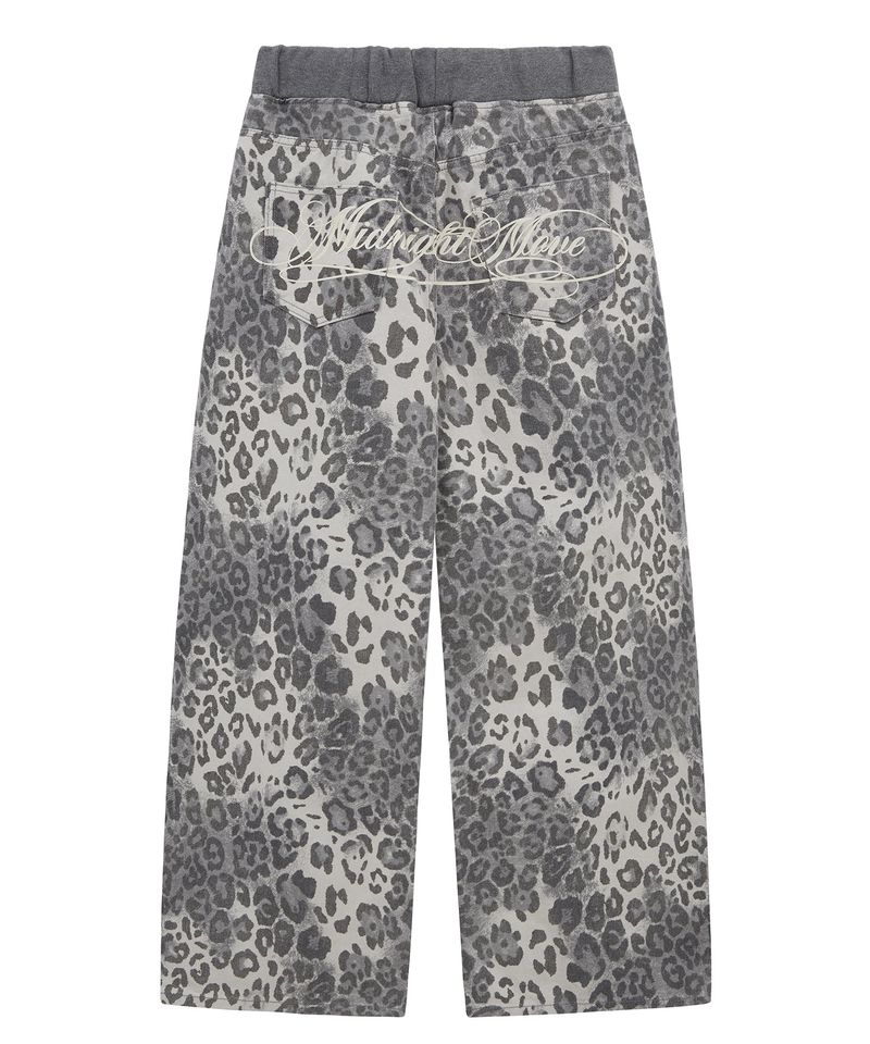 bd leopard pants (grey)