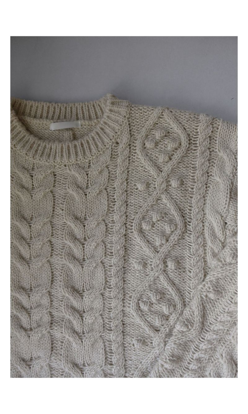 Berry vintage sweater (2C)