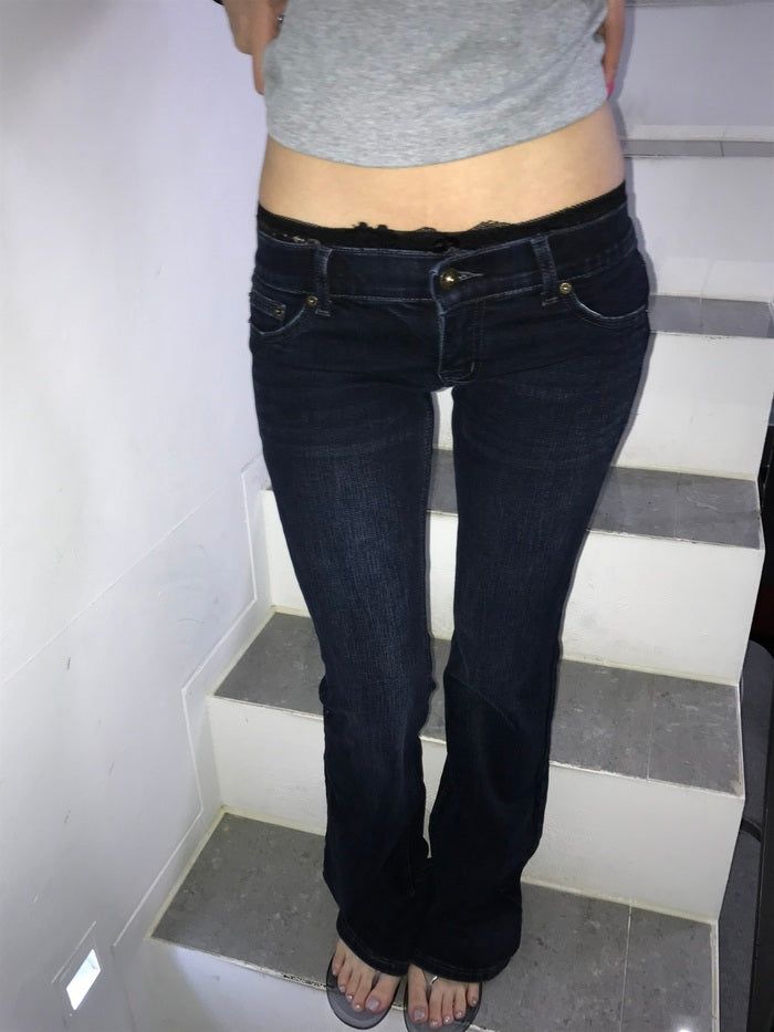 2000s Iconic Low-Rise Bootcut Pants