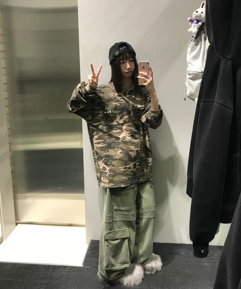 MM SYMBOL LOGO CAMO LONG SLEEVE (2 COLORS)