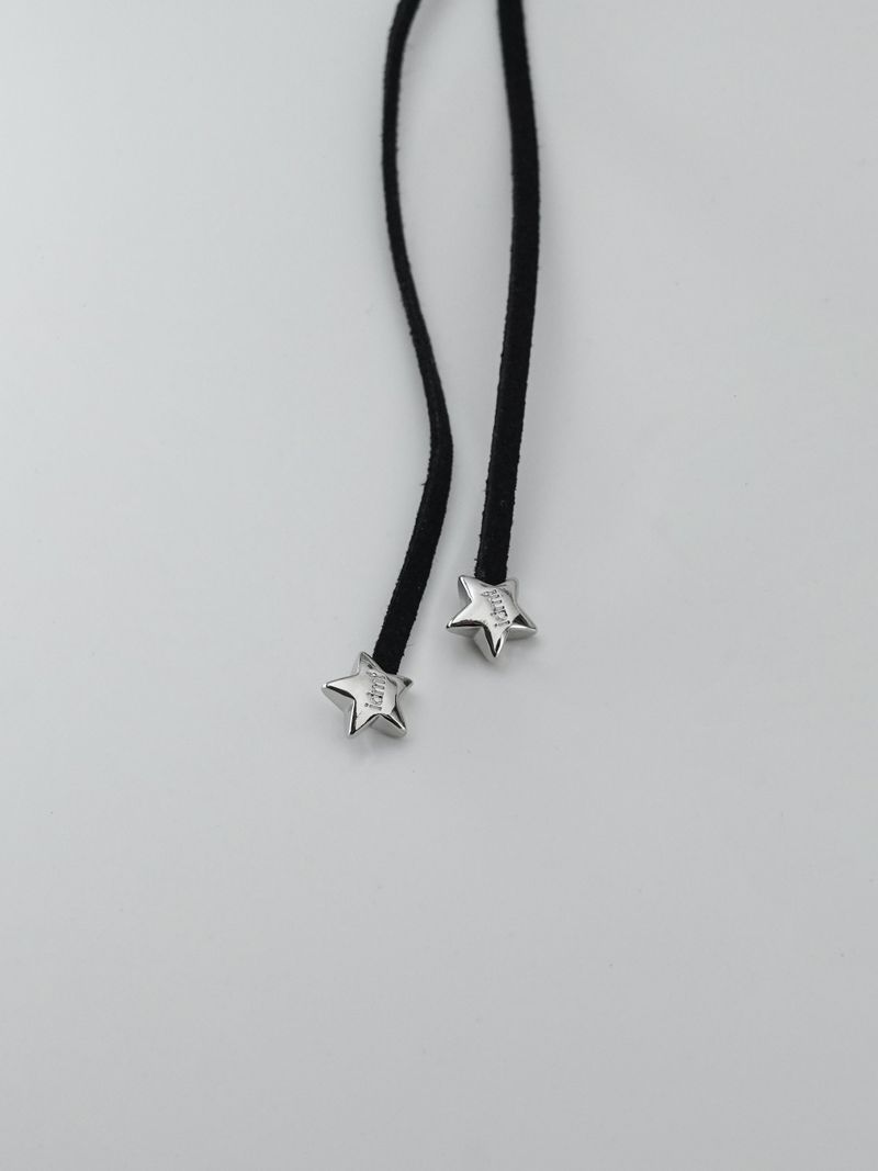 Echo suede necklace