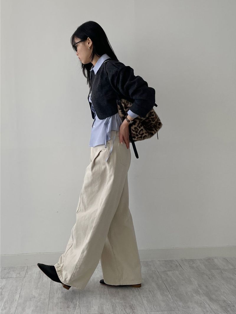 Leopard Fur Shoulder Bag