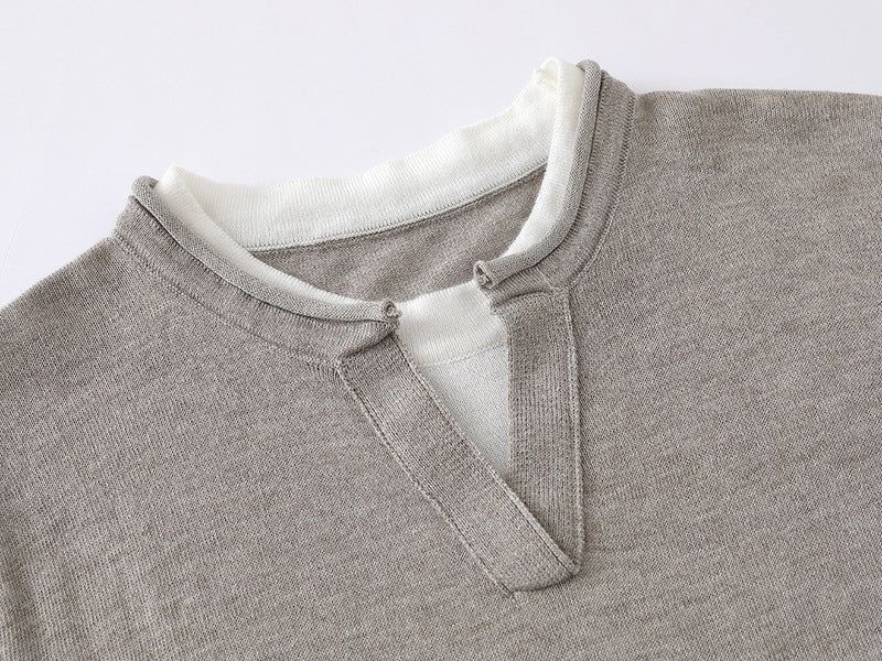 Reeve Layered Neck Tee