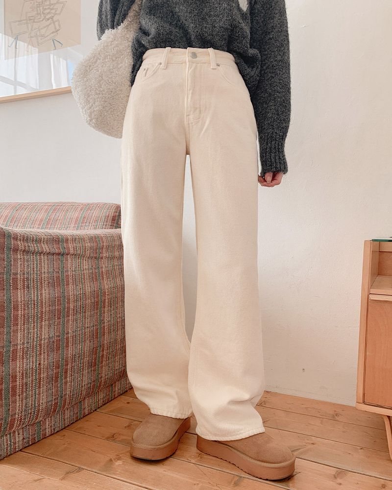 MAYBINS(メイビンス)の「Fleece wide pants(Pants)」