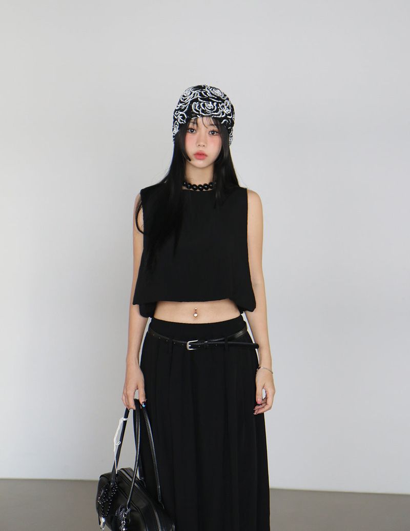 Pumpkin Belt SET Long skirt