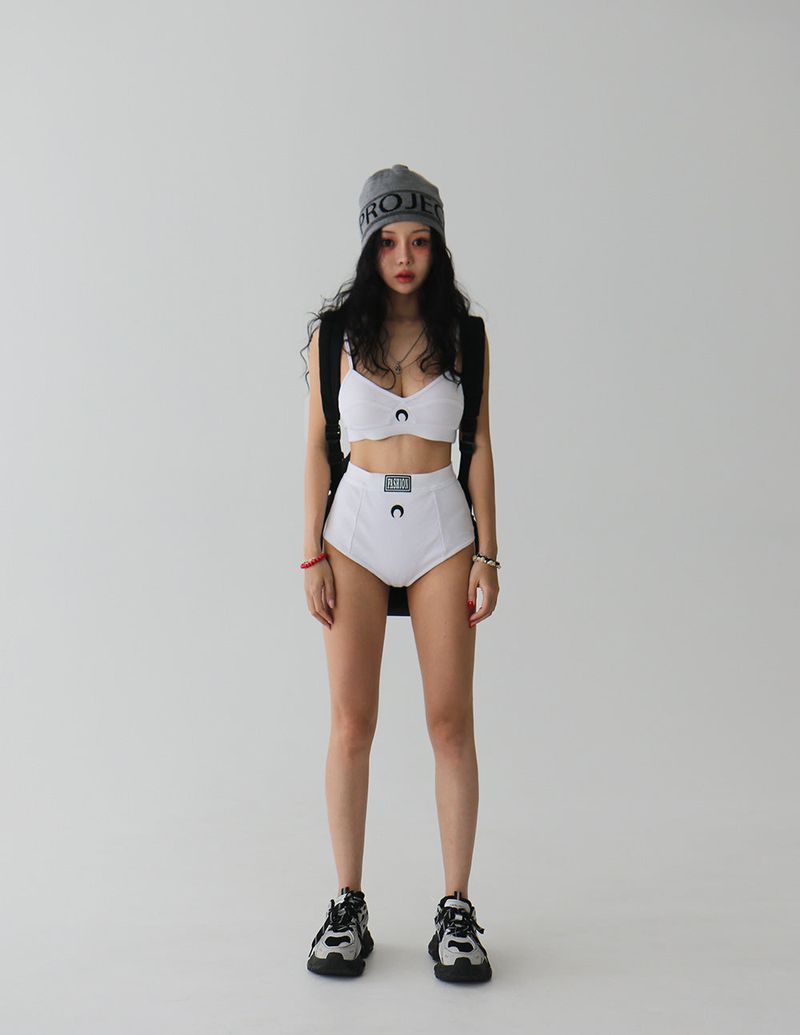 [UNISEX] Wave lettering beanie