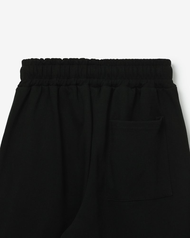 Calico set-up pants [ black ]
