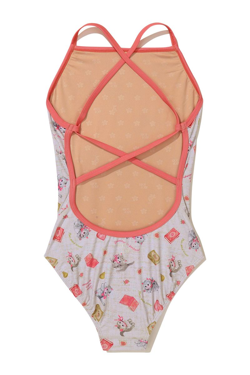 [Spring Pony_pink] String Bikini Set