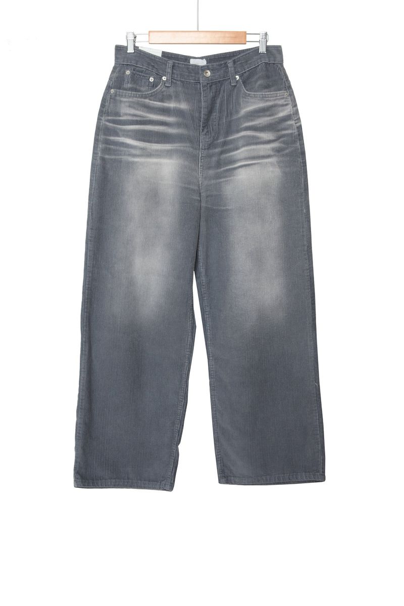Washing Corduroy Wide Pants