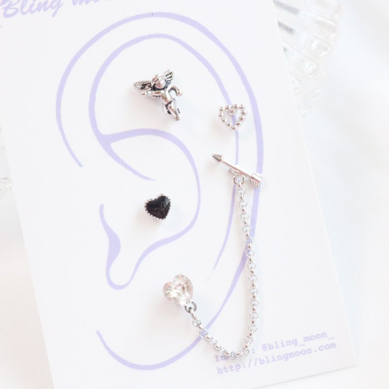 [Styling] Angel Love Piercing Set (4 set)