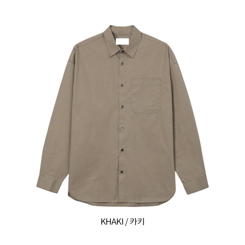 【プレミアム】LMN バッツ高密度オーバーサイズフィットシャツ（8色）