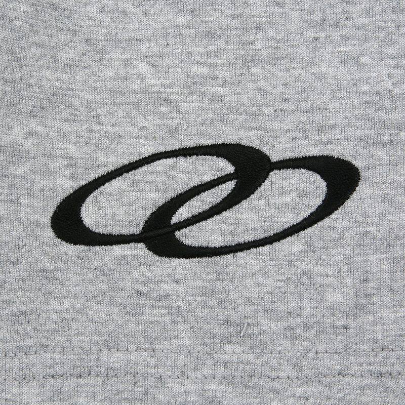 Double Loop Logo One Tuck Bermuda Pants Gray