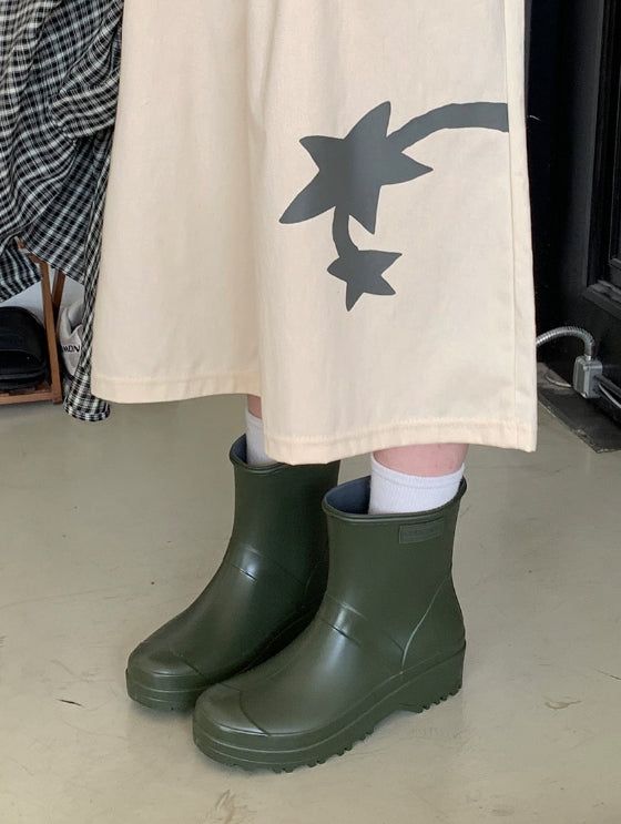 BAON（バオン）の「Yuhin Middle Color Rain Boots（Shoes）」