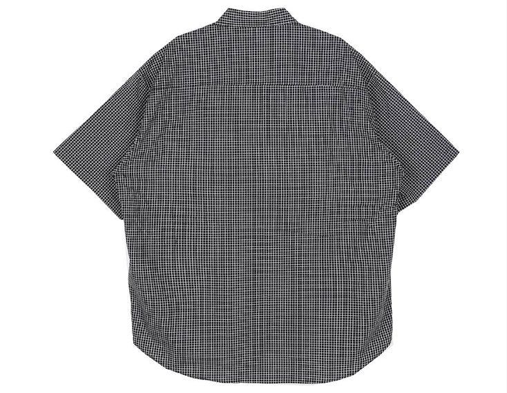 No.0789 small check retro half SHIRT (3color)