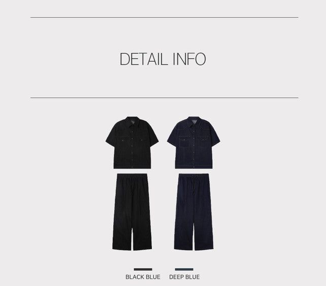 ASCLO Western Denim Set Up (2color)