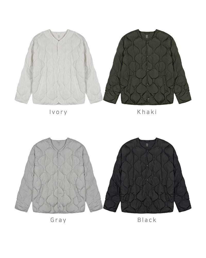 Wavon Quilted Padding Jumper