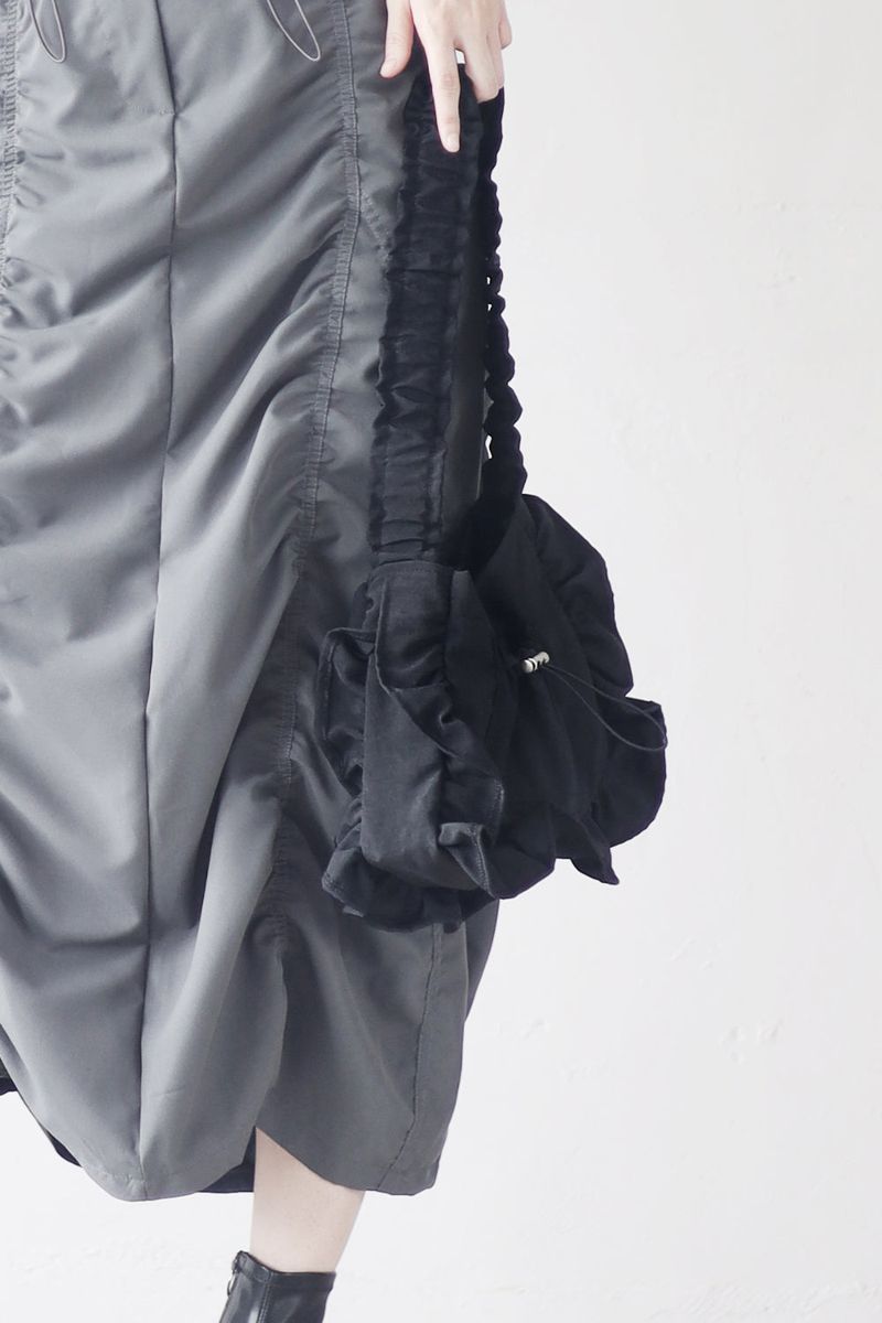 NONCODE（ノンコード）の「Leah Canvas Frill Shoulder Bag（Bags）」