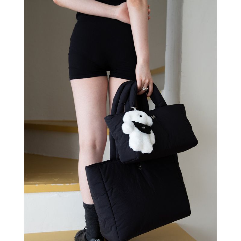 soft padded bag - black