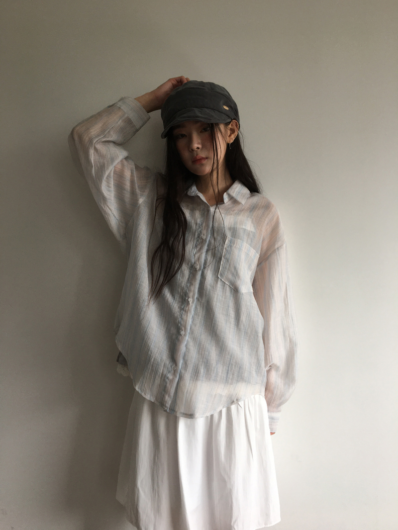 Aero Stripe Shirt (3color)