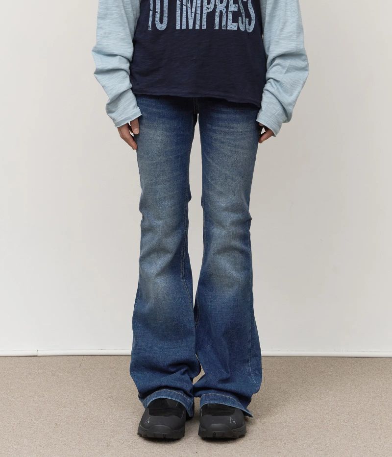 HIFIFNK（ハイファイファンク）の「(W) Coco Lowrise Bootscut Denim（Pants）」