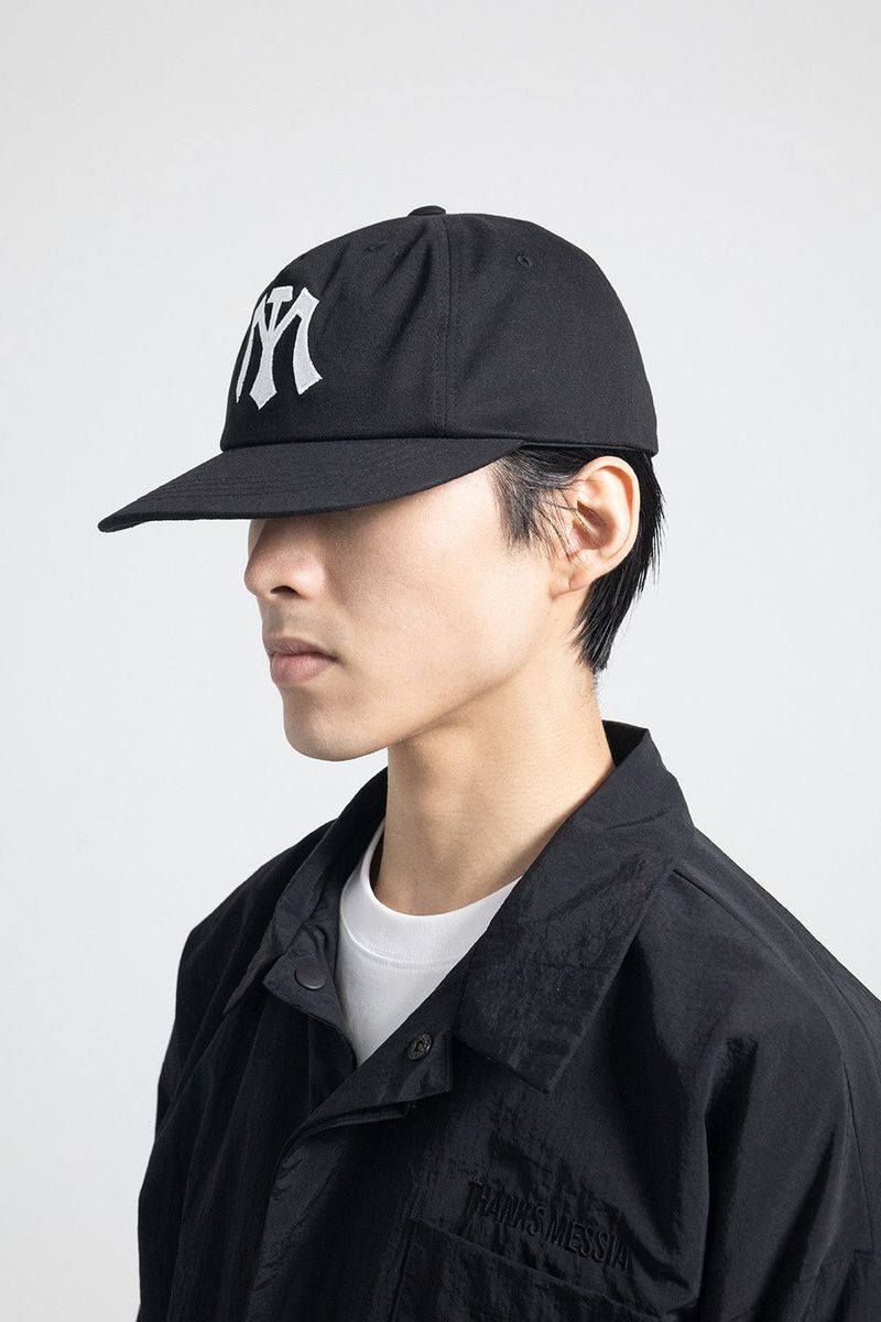 TM YANKEES LOGO CAP-BLACK