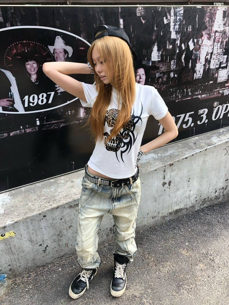 Baddie Skull Tee