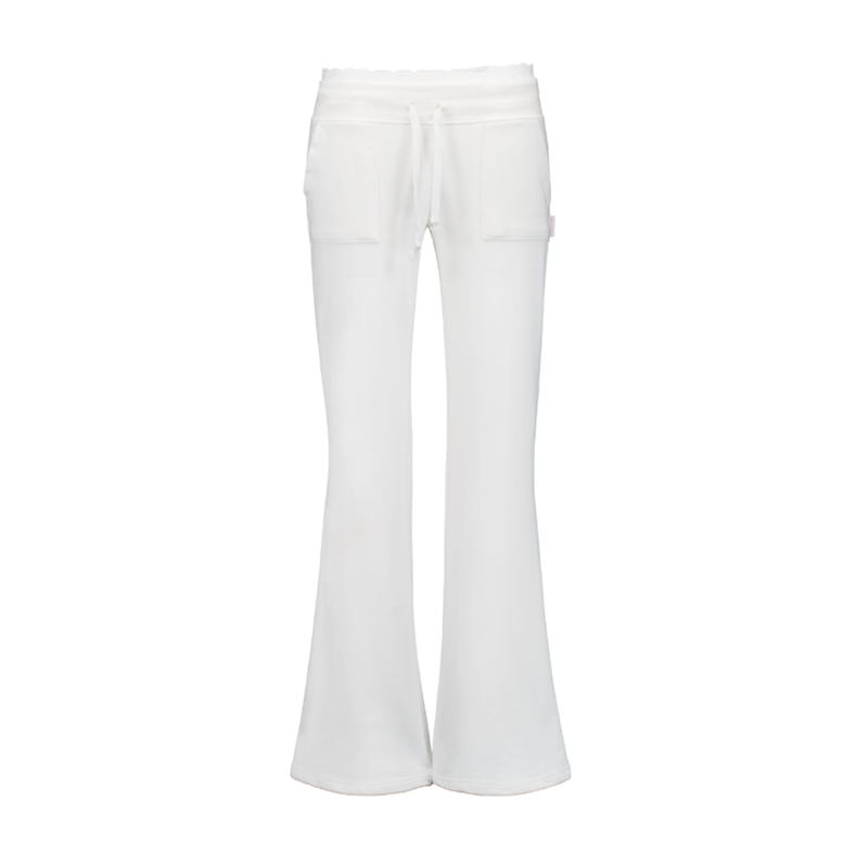 Forusring（フォーラスリング）の「LACE BANDING SWEATPANTS [IVORY]（Pants）」