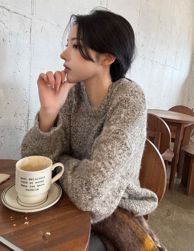 Abel Hairy Knit