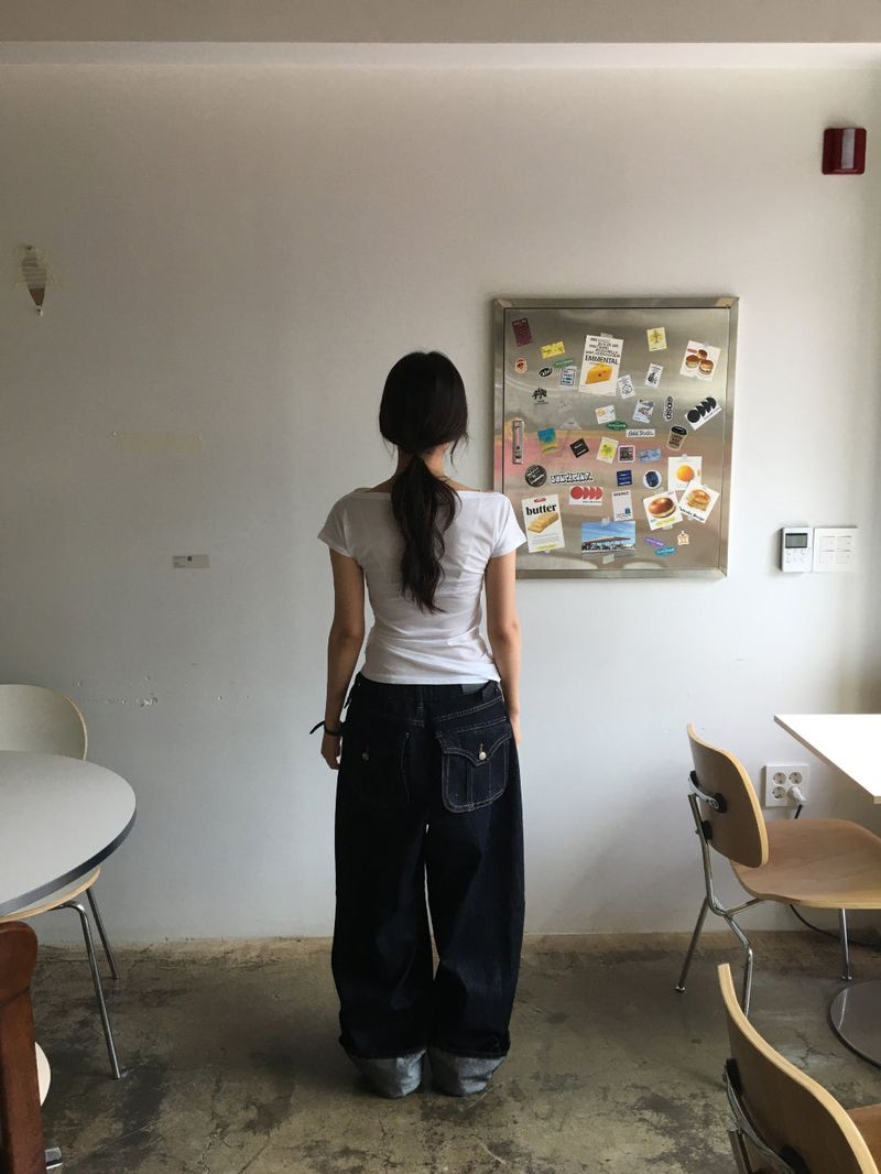 Summer Selvage Roll-Up Denim (1color)