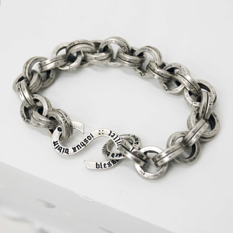 BLESSED BULLET（ブレスドブレット）の「12mm double O Ring Chain Bracelet（Accessories）」
