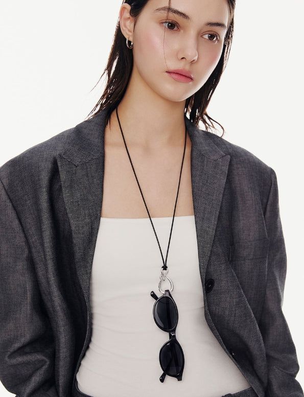 hyeres lor（イエール・ロール）の「26SS★ [Premium Plating] Etreve AB(W) Knot Double Big Wave Necklace（Accessories）」