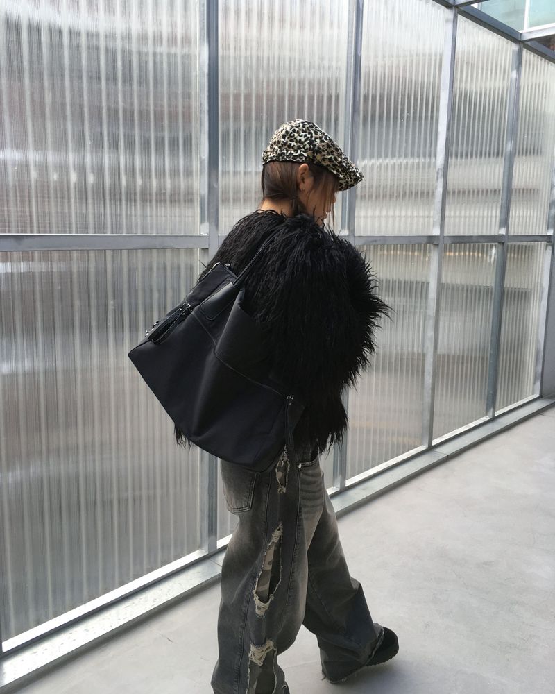 (Unisex) Camo denim pants