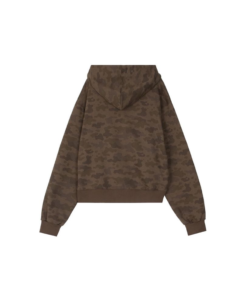 CAMO 2WAY SWEAT HOODIE (2C)