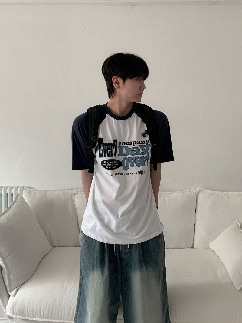 Alone Every Raglan Short-Sleeve T-Shirt