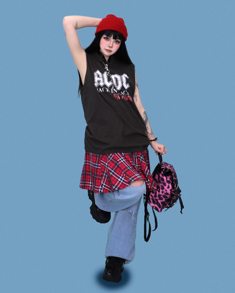 jojo cutting denim pants (2color)