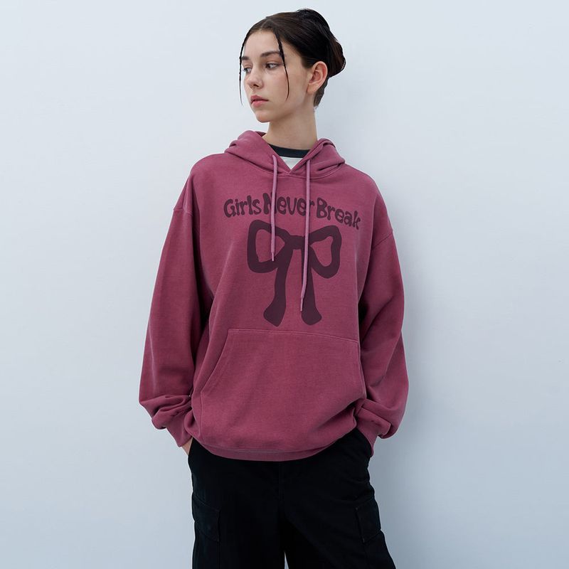 NCOVER(エンカバー)の「NEVER BREAK PIGMENT HOODIE-PURPLE(Tops)」