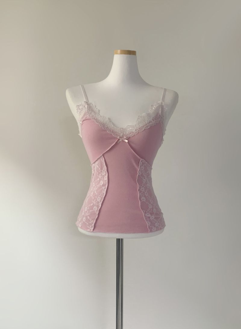 Ridona Lace Top (light pink)