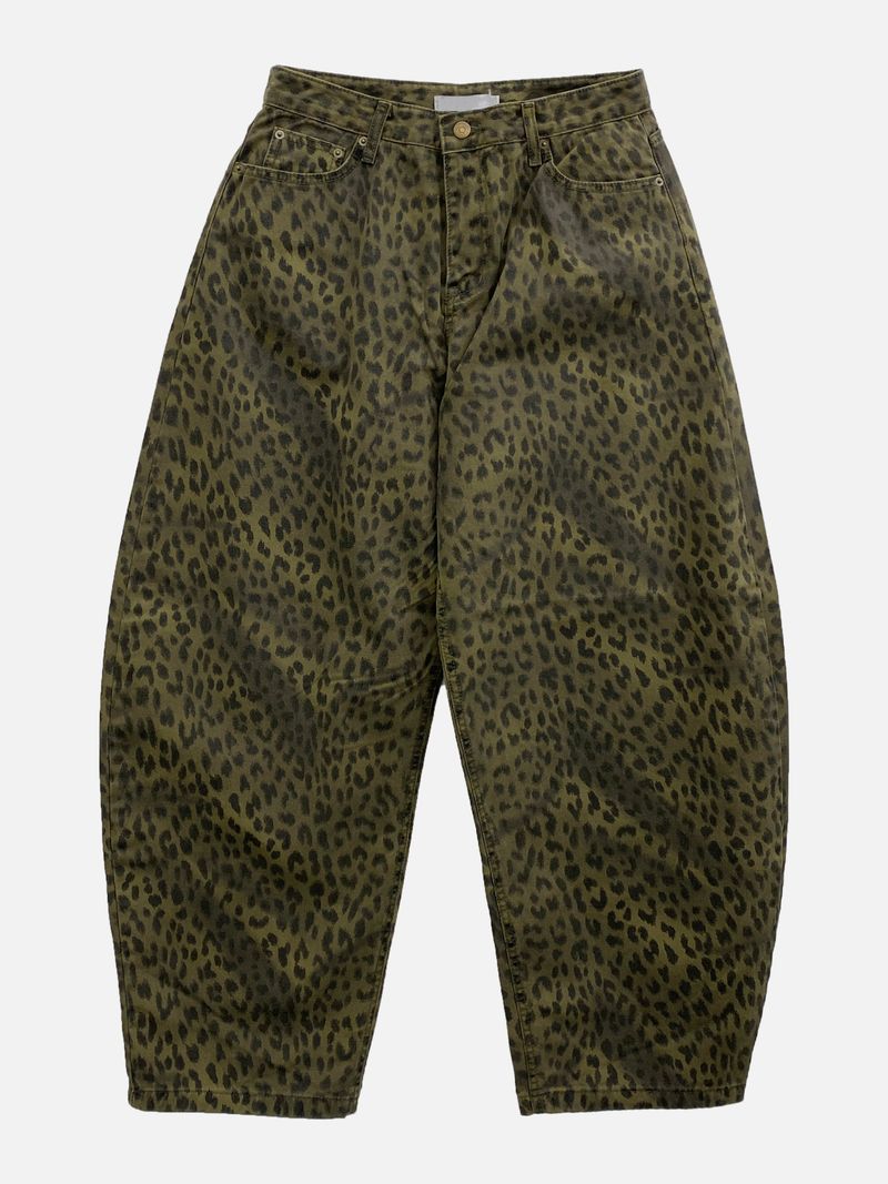 Chiller Leopard Wide Balloon Pants 2C