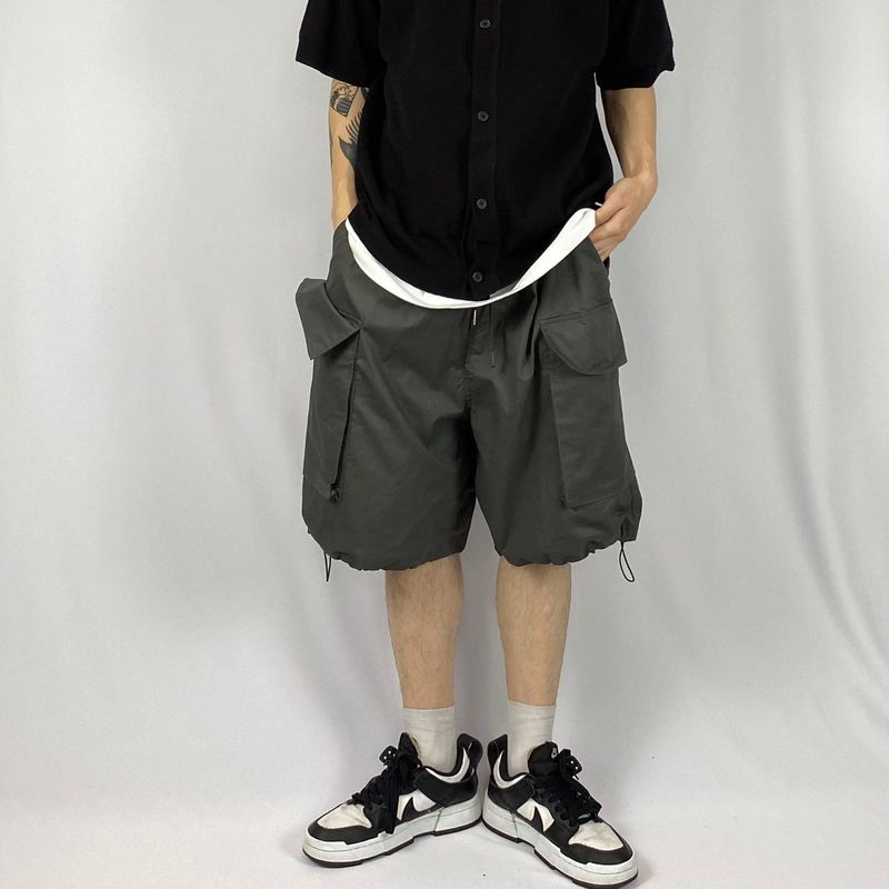 Cargo string bermuda half pants 2C