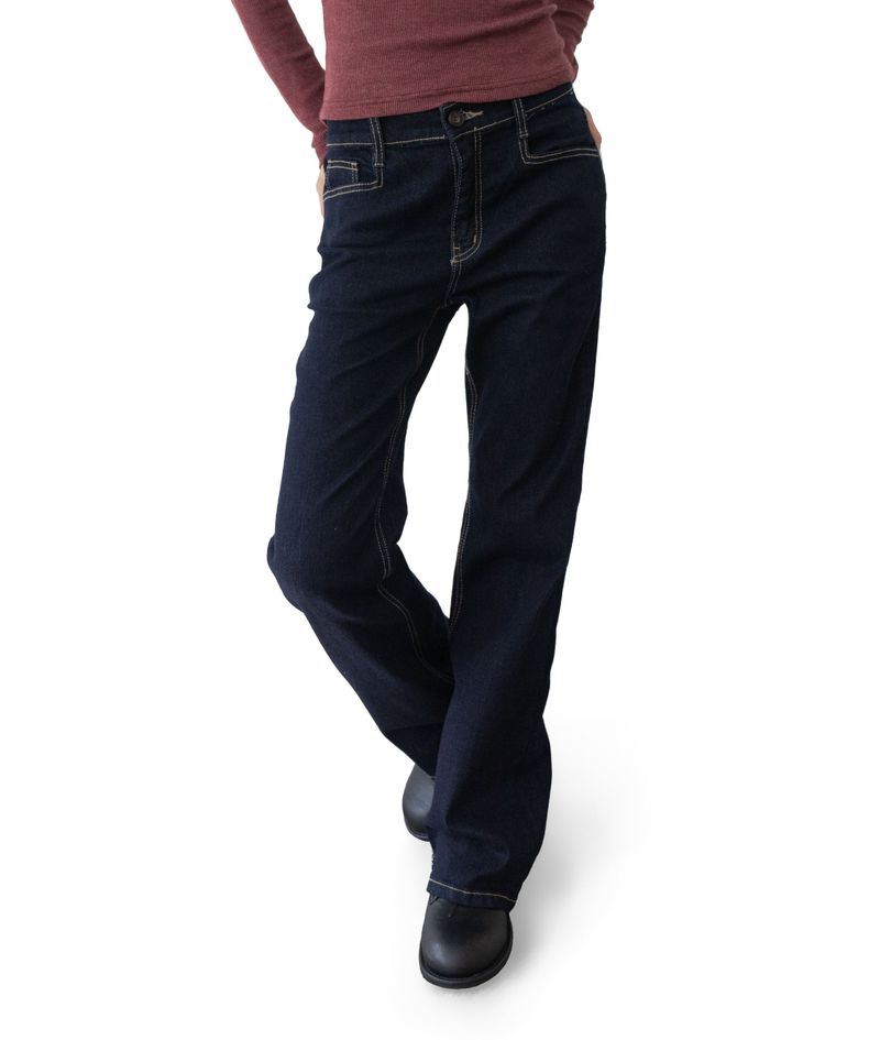 Debbie Bootcut Low-Rise Denim