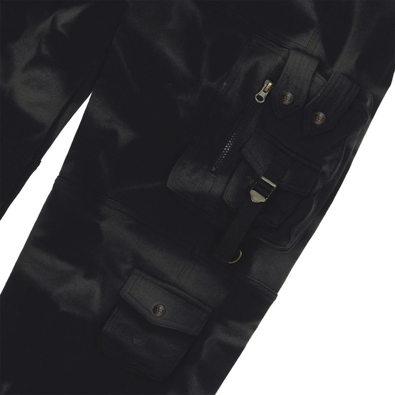 [24SS LSD COLLECTION] Bleach Washed Cotton Cargo Pants 