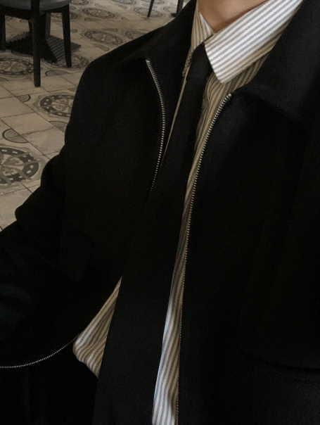 Premium Signature Blended Wool Jacket