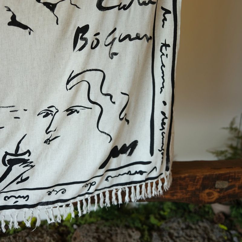 [Eco blanket] Mallorca - Natural