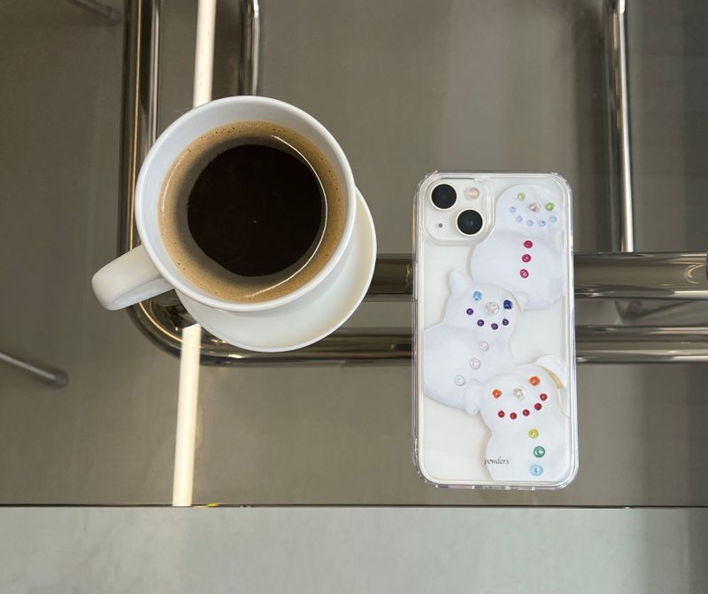 Snowman? Powdermans! phonecase