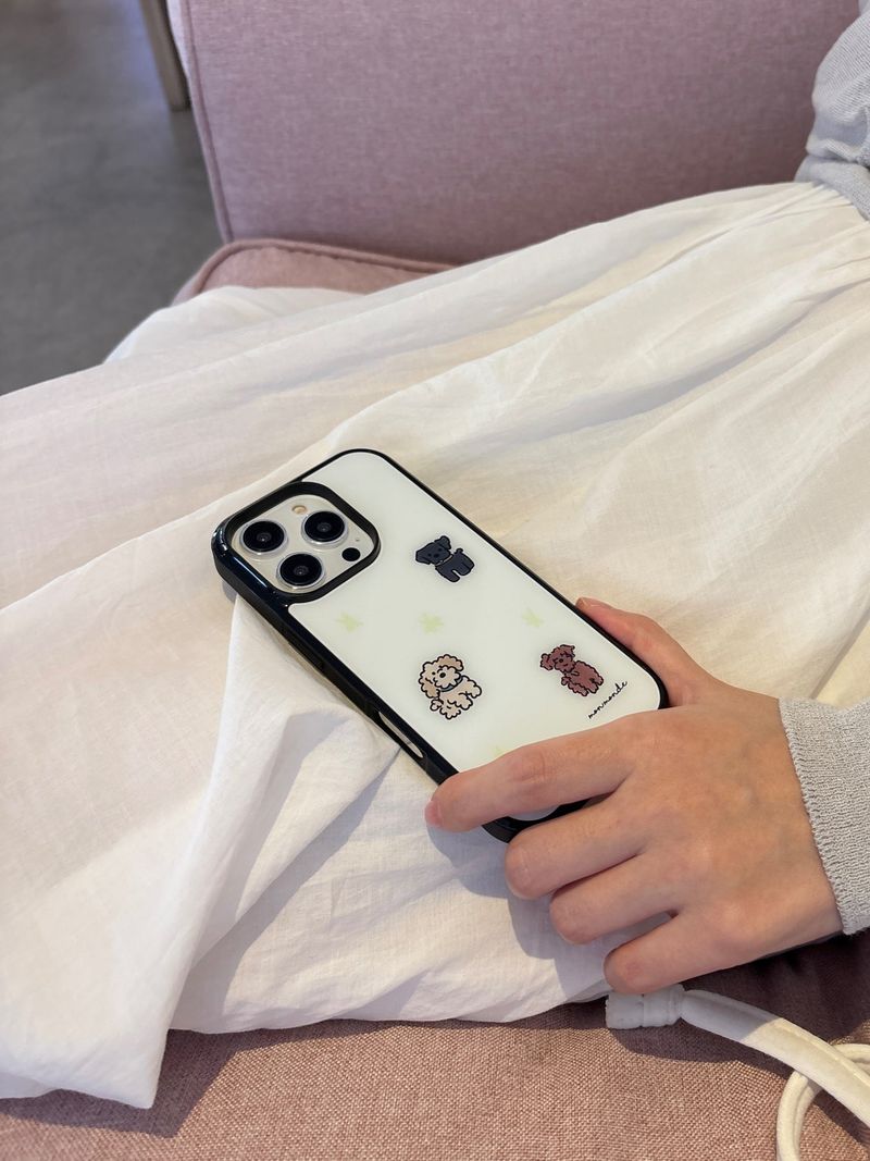 puppy friends phone case